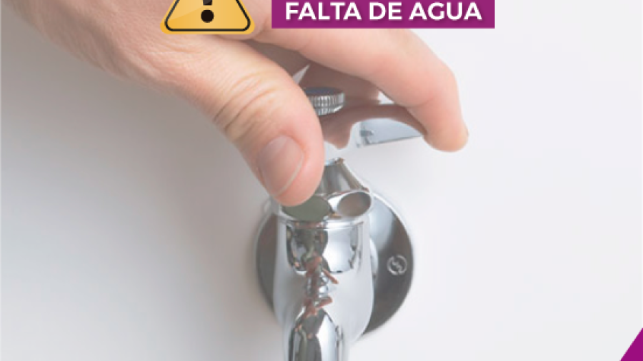 Anuncian suspensión de servicio de agua en sector oriente