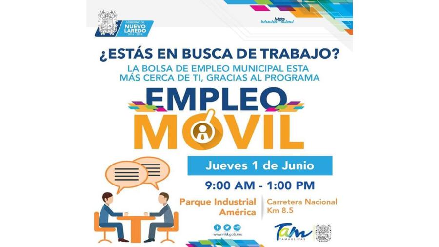 Difunden bolsa de Empleo en Nuevo Laredo