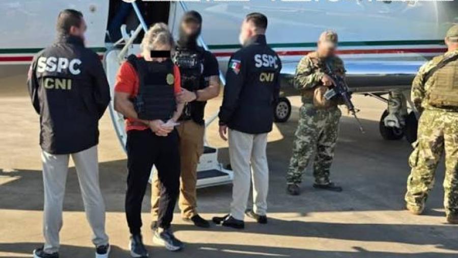 Trasladan a México desde Paraguay a Hernán Bermúdez, exsecretario de Seguridad de Tabasco