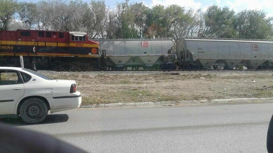 Dos trenes chocan en Rio Bravo y dejan un saldo blanco