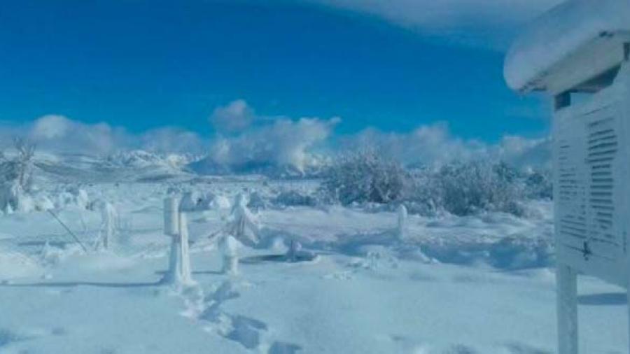 San Carlos de Bariloche registra una temperatura de -25.4 grados 