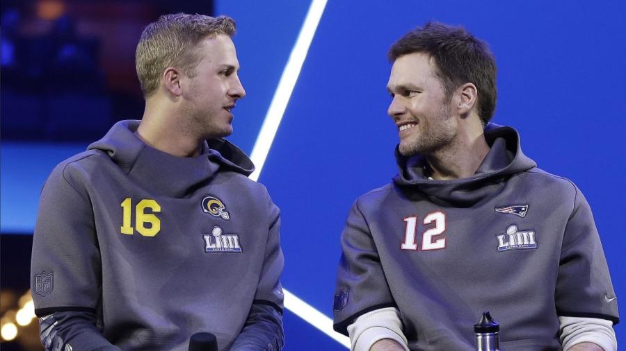 Tom Brady afirma no tener consejo para Jared Goff previo al Super Bowl LIII