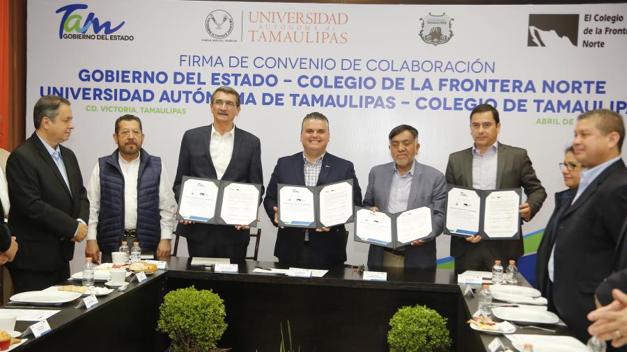 Impulsarán Gobierno de Tamaulipas e instituciones universitarias el desarrollo regional