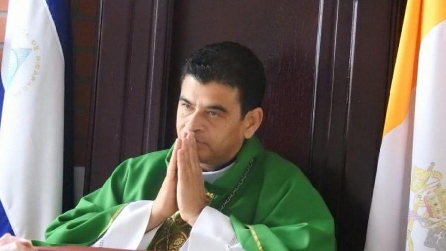 Obispo detenido en Nicaragua agradece muestras de apoyo