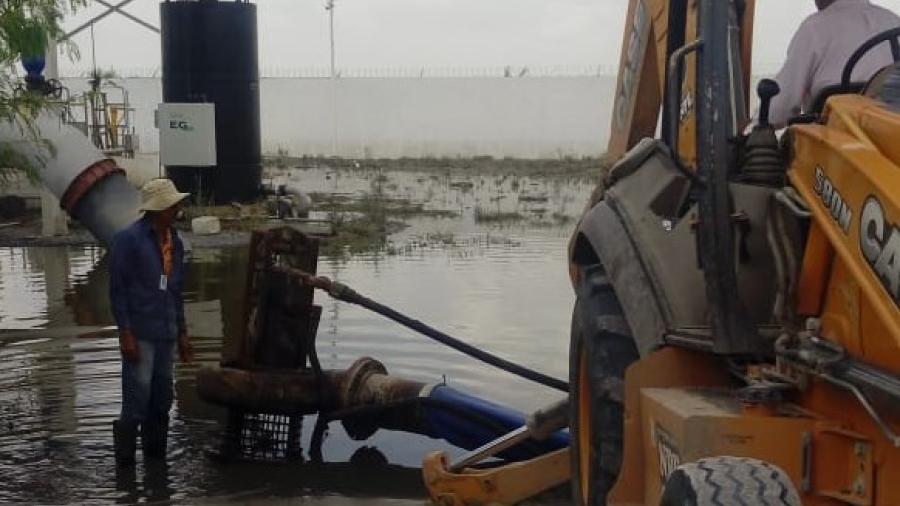 Sin parar desagüe en colonias afectadas por tormenta