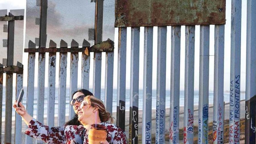 El muro fronterizo y sus 25 años de antigüedad
