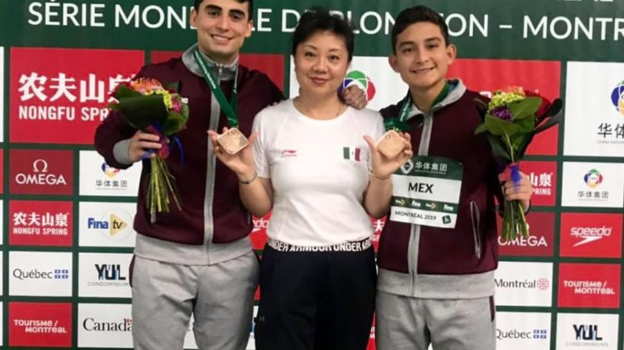 Obtienen Andrés Villarreal y Kevin Berlín bronce en Mundial de Clavados