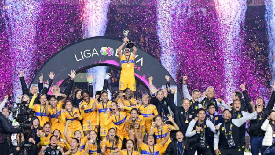 Tigres suma su sexto título en Liga MX Femenil tras imponerse al América