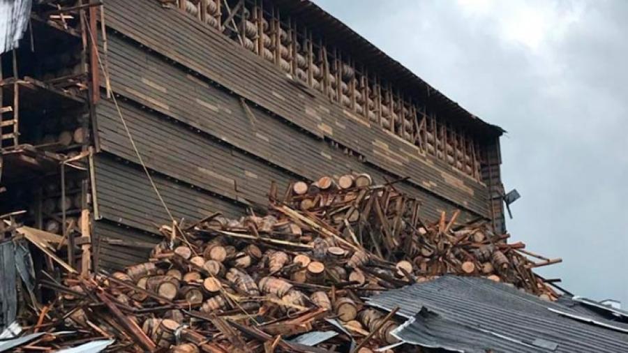 Se derrumba destilería de whisky en EU