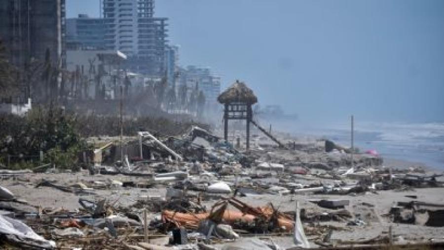 Suman más de 20 mil viviendas censadas por daños del huracán 'Otis'