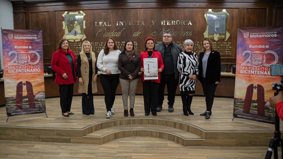 Preparan festejos del 198 Aniversario de la Ciudad, rumbo al Bicentenario de Matamoros