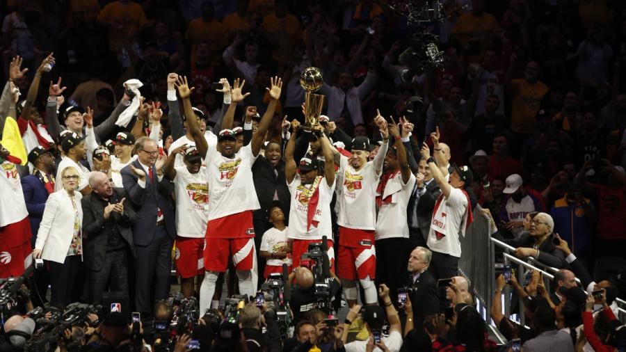 Los Raptors son campeones de la NBA por primera vez