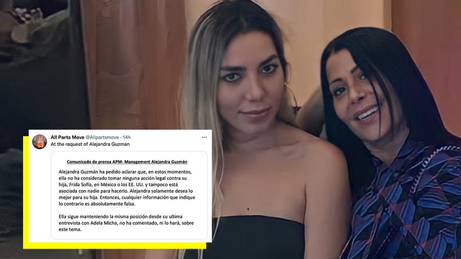Alejandra Guzmán no demandará a su hija Frida Sofía 