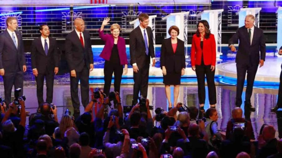Primer debate demócrata rumbo a las presidenciales de 2020 en EU