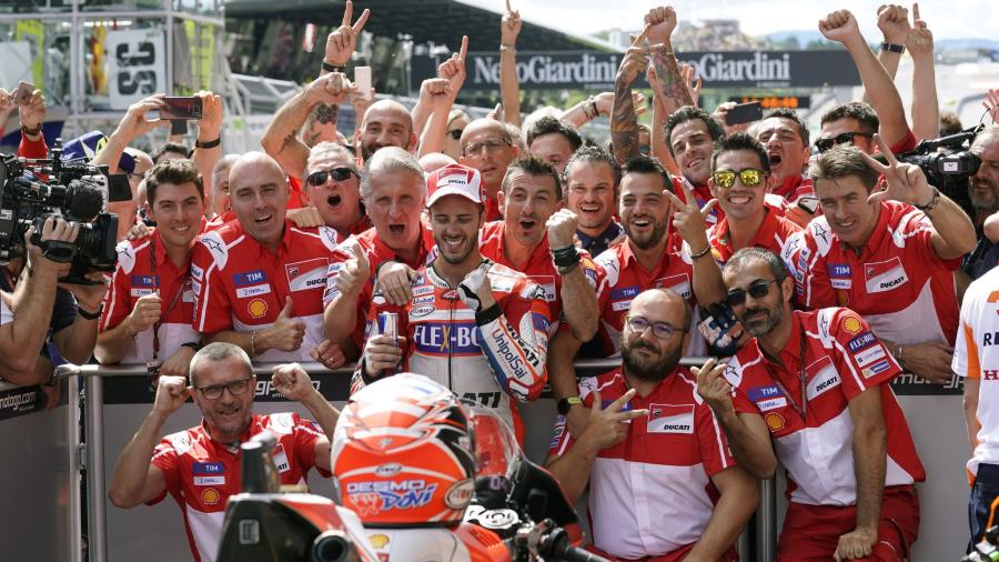 Andrea Dovizioso se lleva Gran Premio de Austria en Moto GP