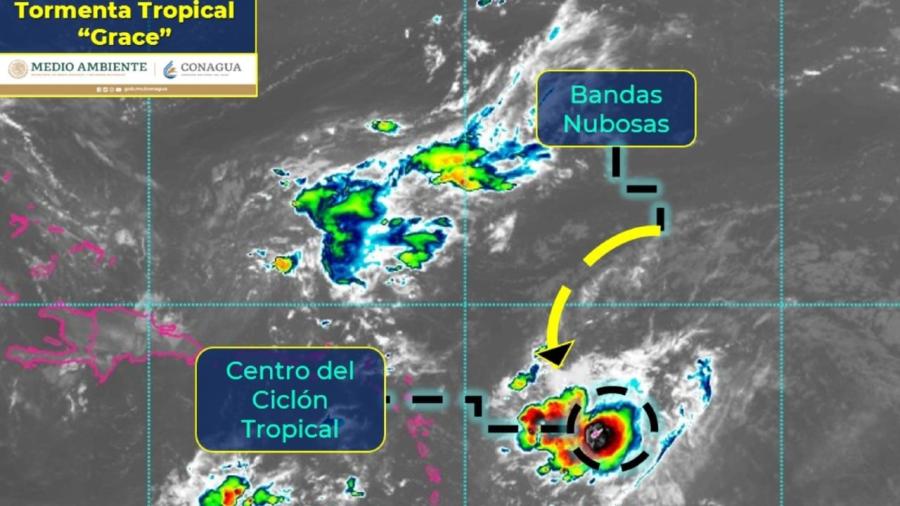 Tormenta "Grace" se dirige a Haití tras devastador terremoto