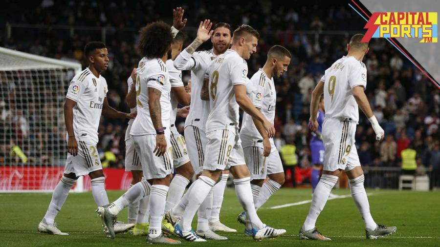 Goleada del Real Madrid sobre el Leganés