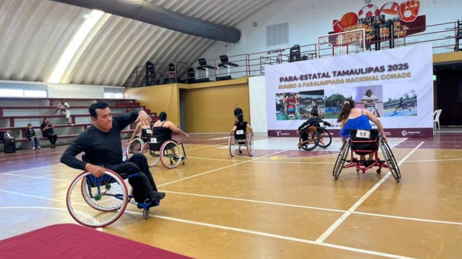 Más de 150 atletas participan en la Paralimpiada Estatal Tamaulipas 2025