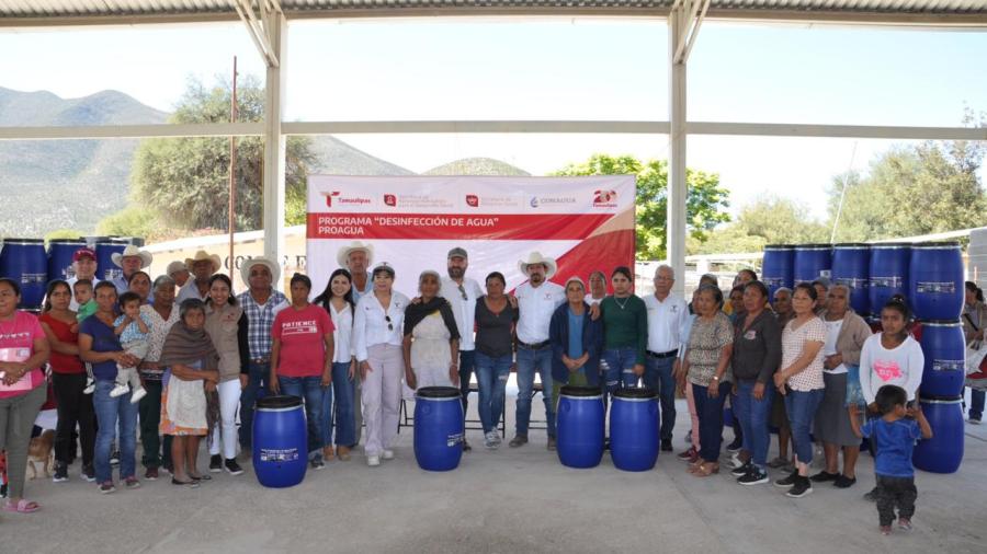 Beneficia Secretaría de Recursos Hidráulicos a más de 600 familias con dispositivos de filtros de agua