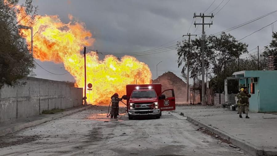 Controla Protección Civil explosión e incendio logrando saldo blanco