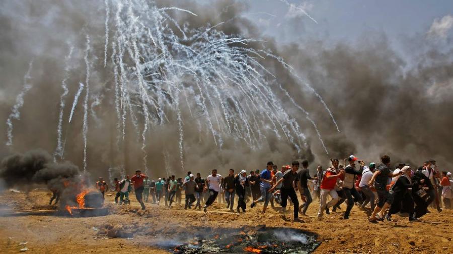 Aumentan a 60 los muertos por la represión israelí contra las protestas en Gaza