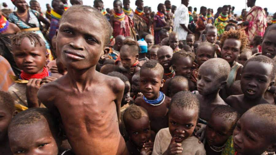 6.5 millones de niños podrían morir de hambre en África