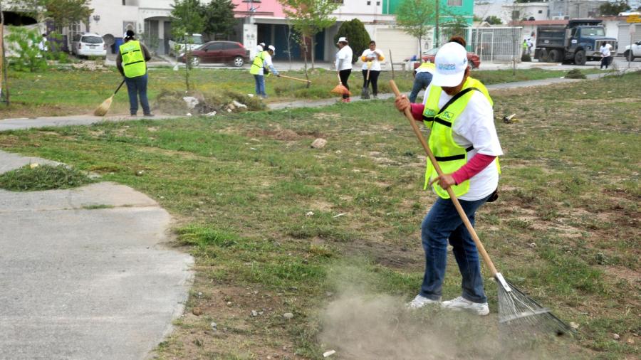 Realizan segunda etapa de programa "Unidos por Reynosa"