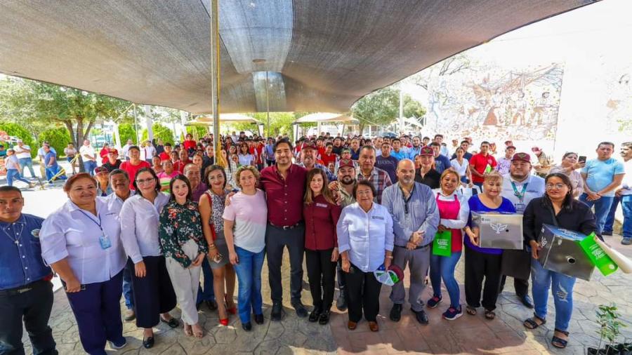 Dio el Alcalde Carlos Peña Ortiz inicio al programa Atrapa la Grasa