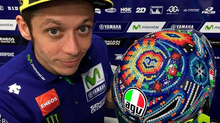 El arte huichol hace presencia en el Moto GP