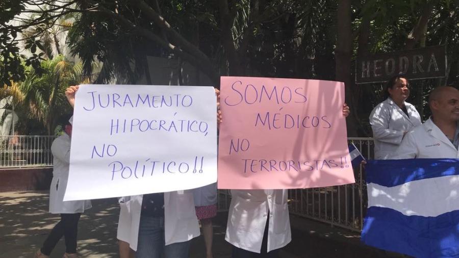 Despiden a médicos que atendieron manifestantes heridos en Nicaragua