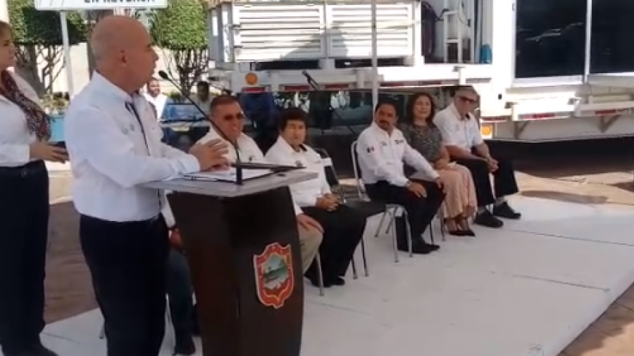 Llega a puerto de Tampico Ecotainer