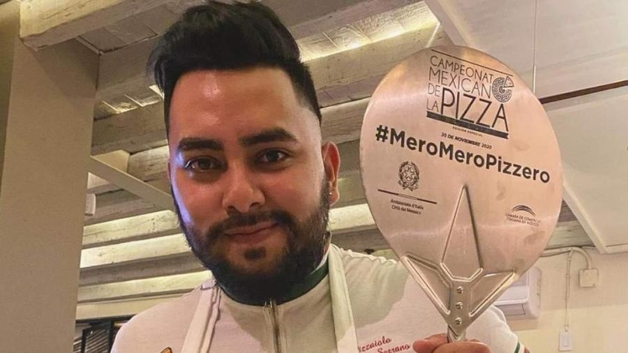 Mexicano gana concurso internacional como mejor chef de pizzas 