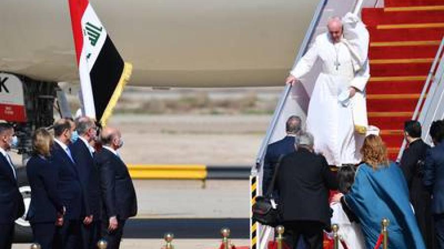 El  papa Francisco llega a Irak en una visita histórica