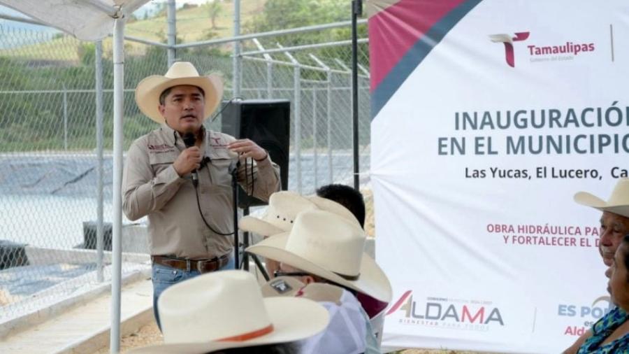 Entrega Gobierno del Estado infraestructura hídrica en Aldama