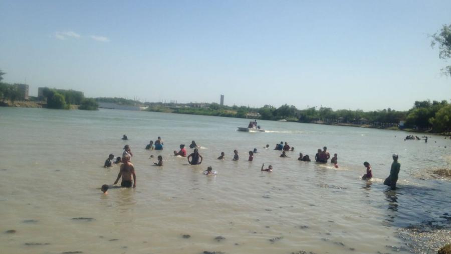 Disfrutan reynosenses y turistas recreativo La Playita