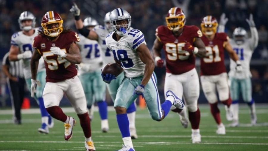 Los Cowboys se imponen ante Redskins en juego de Thanksgiving