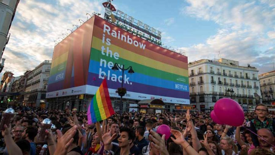 Realizan festival en Madrid por los derechos de la comunidad LGTB 
