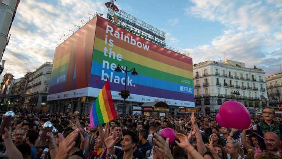 Realizan festival en Madrid por los derechos de la comunidad LGTB