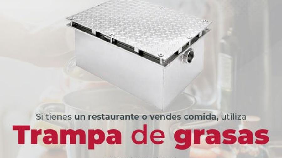 Llama COMAPA a restaurantes a utilizar trampa de grasas