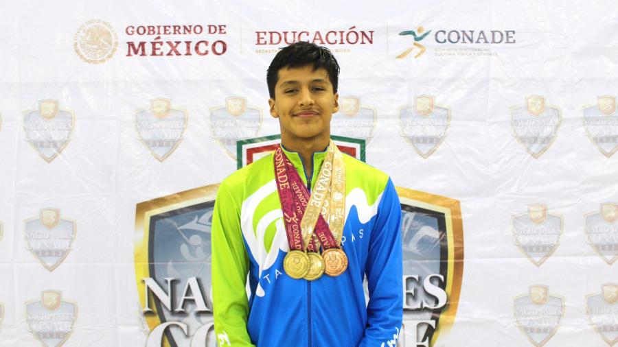 Dos medallas de oro para Tamaulipas en luchas asociadas y natación