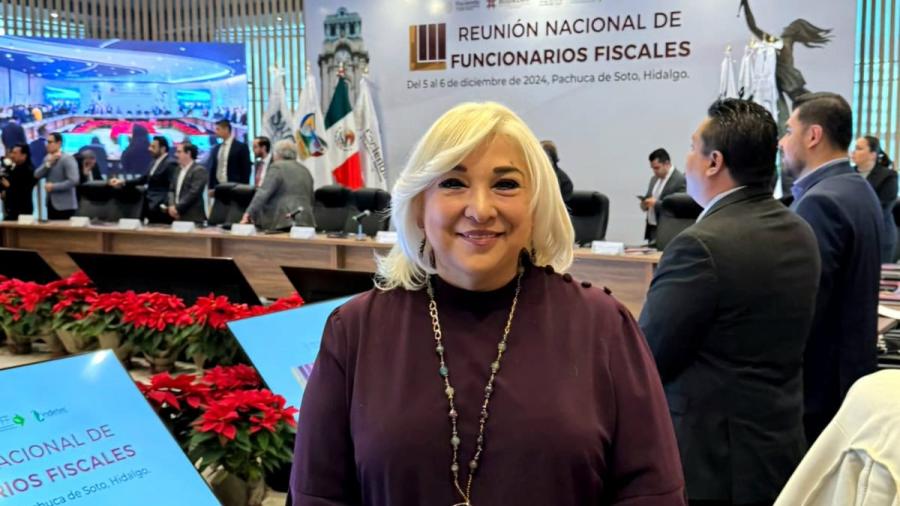 Adriana Lozano representa a Tamaulipas en Reunión Nacional de Funcionarios Fiscales 