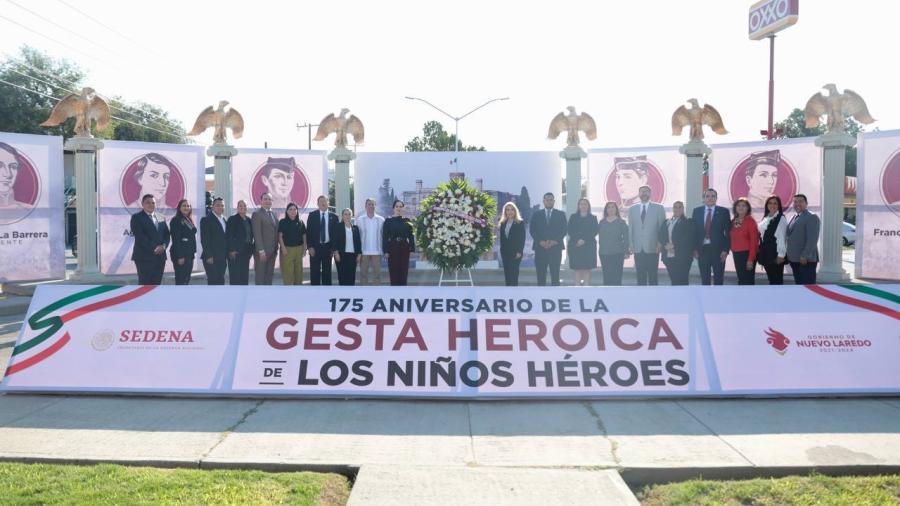 Conmemoran 175 aniversario de la gesta heroica de los niños héroes 