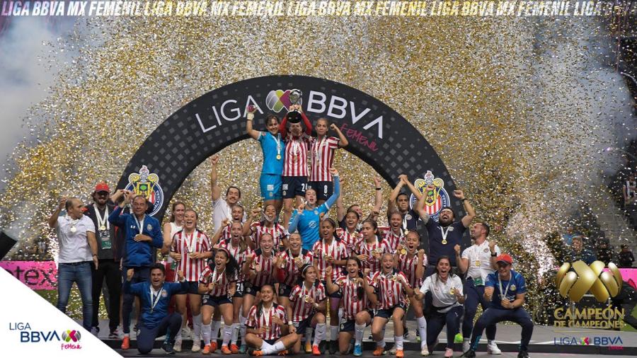 Se corona Chivas Femenil como campeón de campeonas 2022