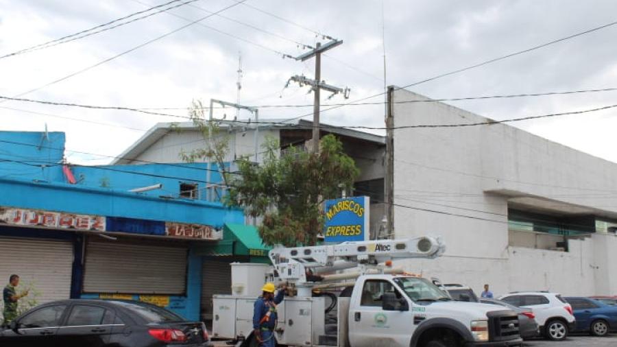 Deja tormenta sin energía varias plantas de agua potable