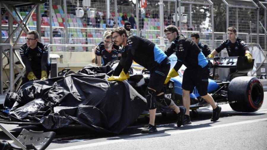 Alcantarilla provoca suspensión de ensayos del GP de Azerbaiyán