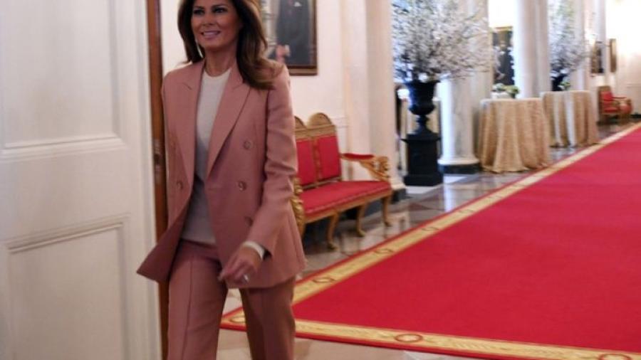 Melania Trump, un estilo relajado en la Casa Blanca