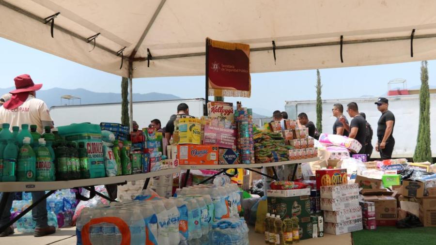 Suma SSPT esfuerzos con DIF Tamaulipas para ayudar a población afectada por inundaciones