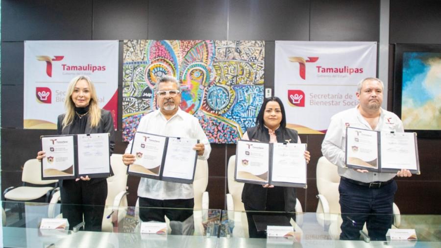 Van SEBIEN y SESESP, juntos contra la violencia en Tamaulipas