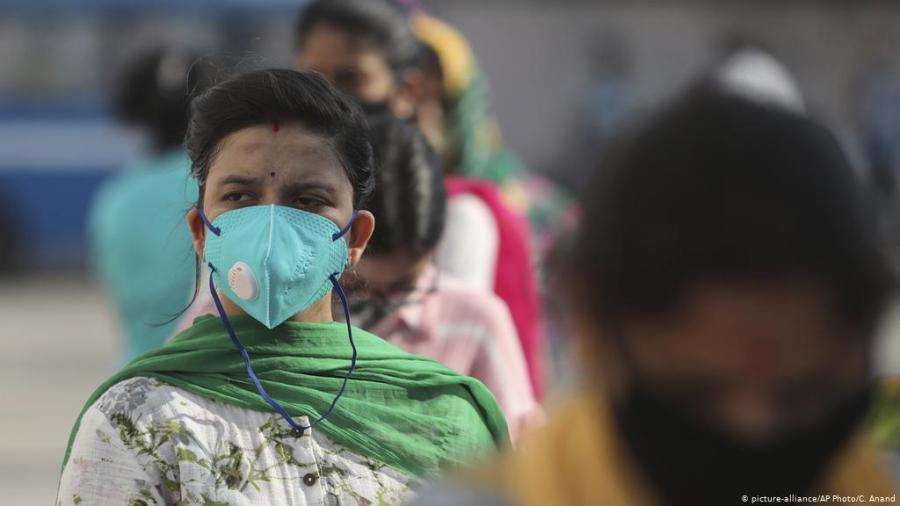 Supera India los 9 millones de contagios de coronavirus