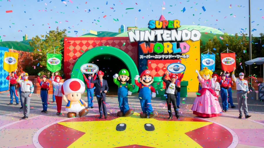 Super Nintendo World en Japón abre sus puertas al público 